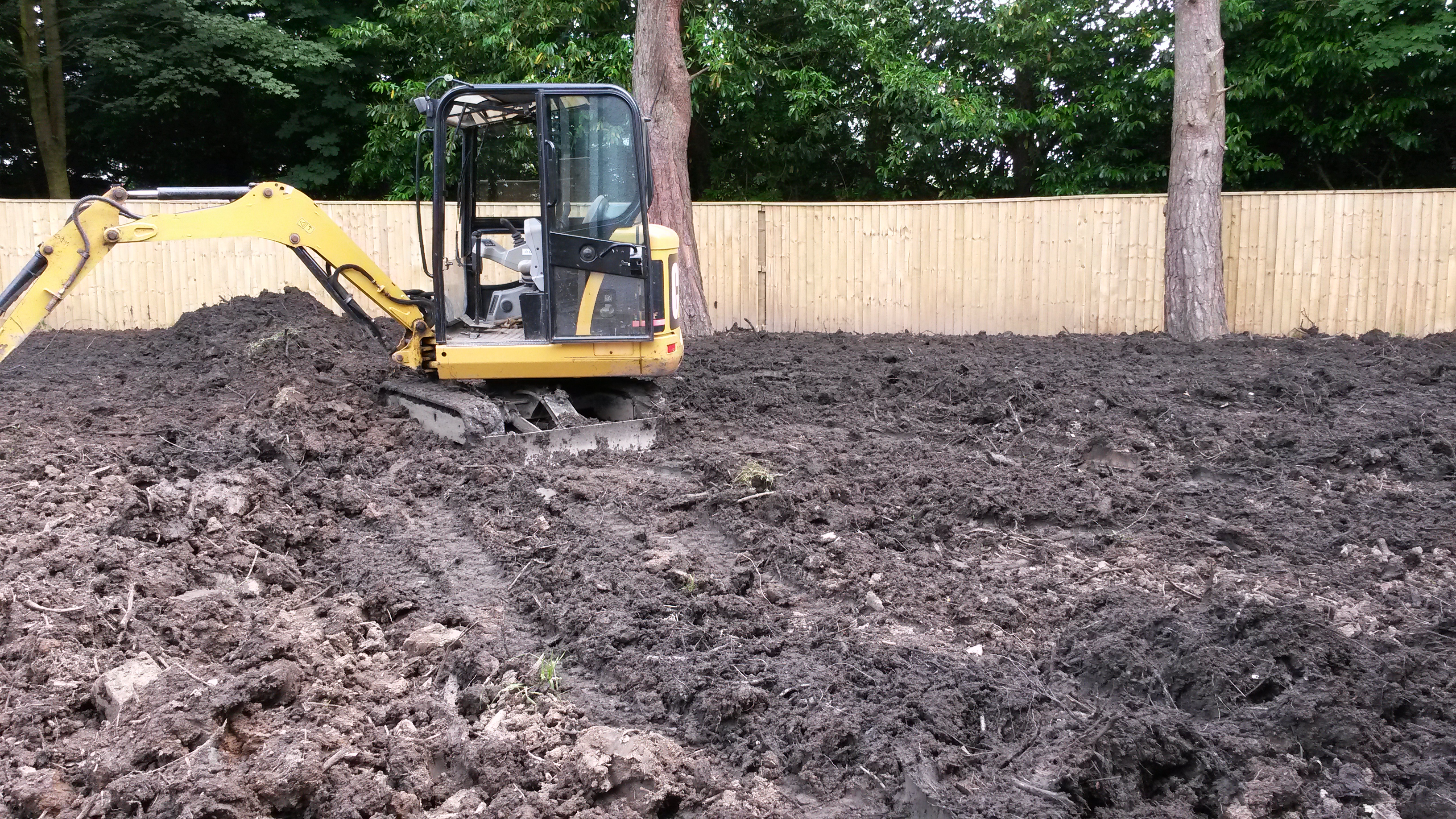 Mini digger