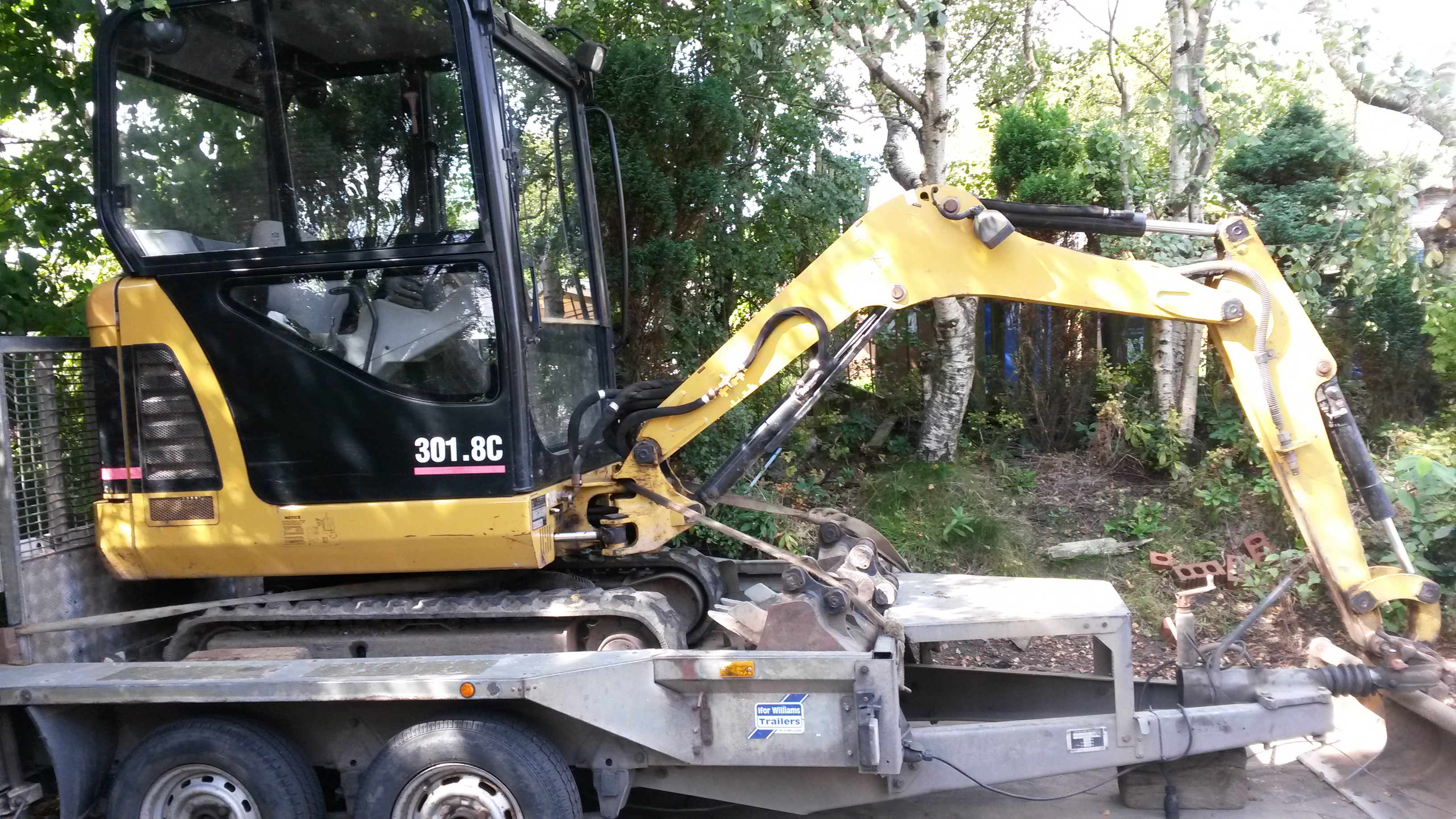 Mini digger