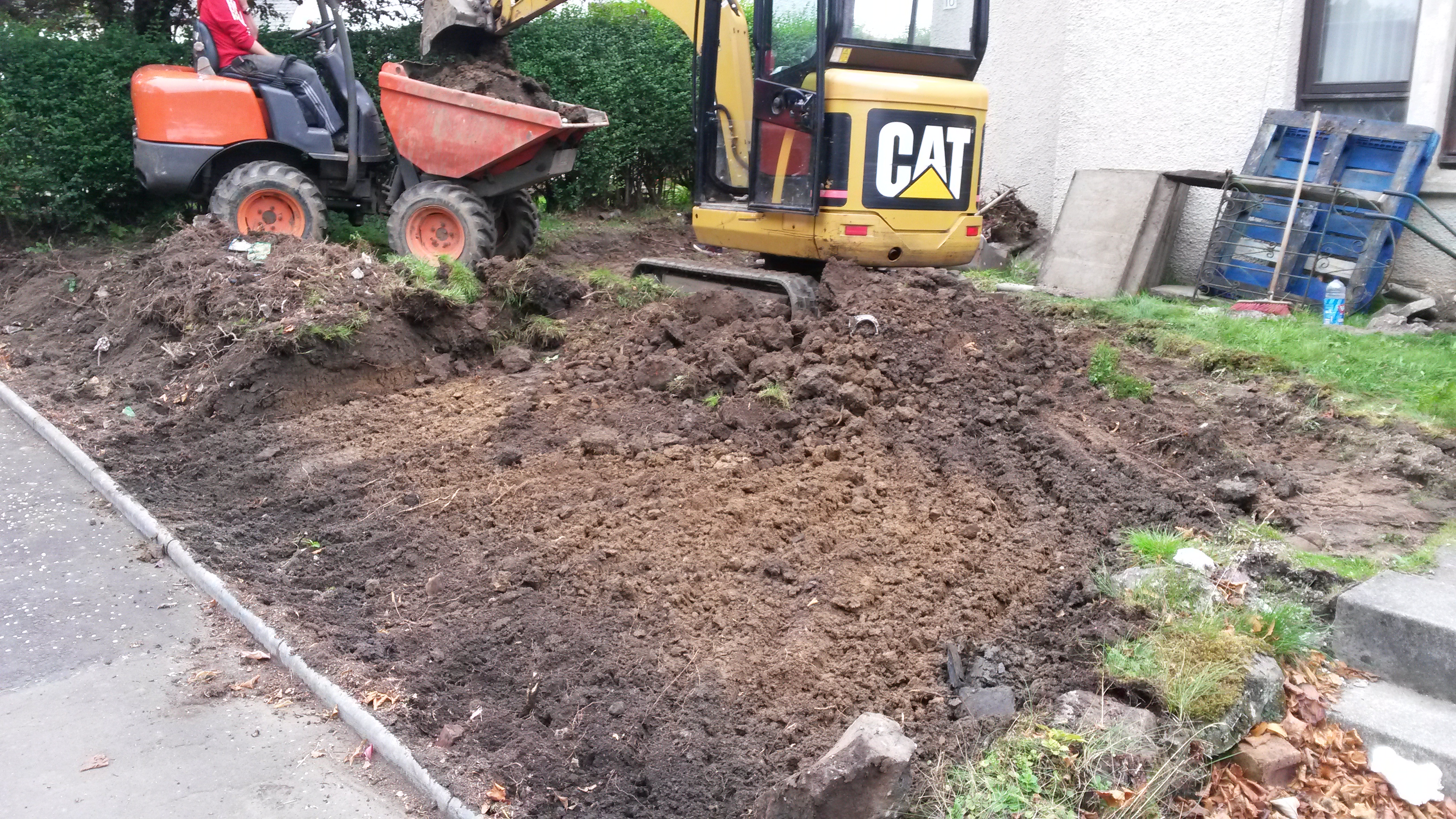 Mini digger