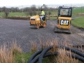 Excavation with mini digger