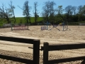 Excavation with horse arena