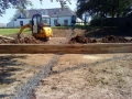 Excavation with mini digger